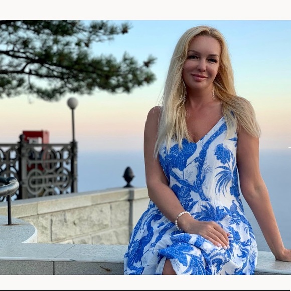 H&M SLEEVELESS LONG DRESS - Picture 7 of 8